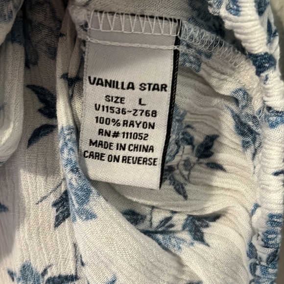 Vanilla Star Floral Crop Top - Picture 5 of 7